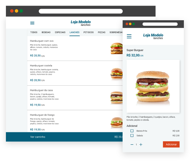 Menu Digital